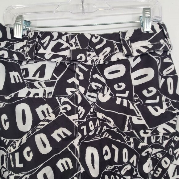 Rare Volcom Nimbus Snowpants Men’s xs - Volcom Logo Graphic Collage Pattern - Picture 9 of 10